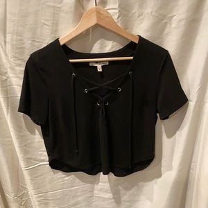 Express One Eleven Crop Top